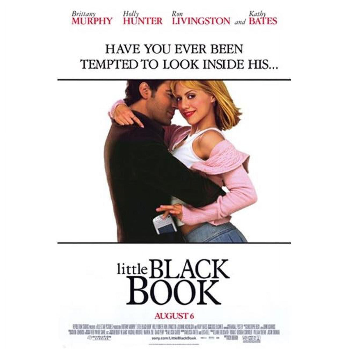 Little Black Book Movie Poster 11x17 print showcasing captivating film essence.