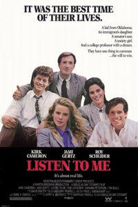 Listen To Me Movie Poster 11x17 print showcasing captivating design.