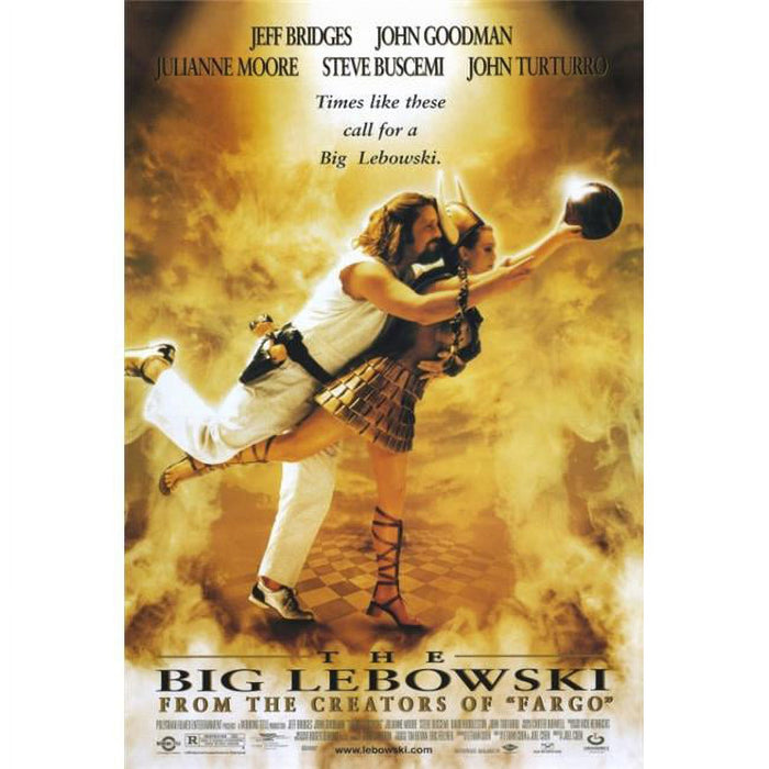 The Big Lebowski Movie Poster Print 27x40 for home decor
