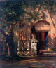 Sunlight and Shadow art print by Albert Bierstadt, showcasing a breathtaking landscape.