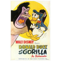 Donald Duck and the Gorilla Movie Poster Print 27x40