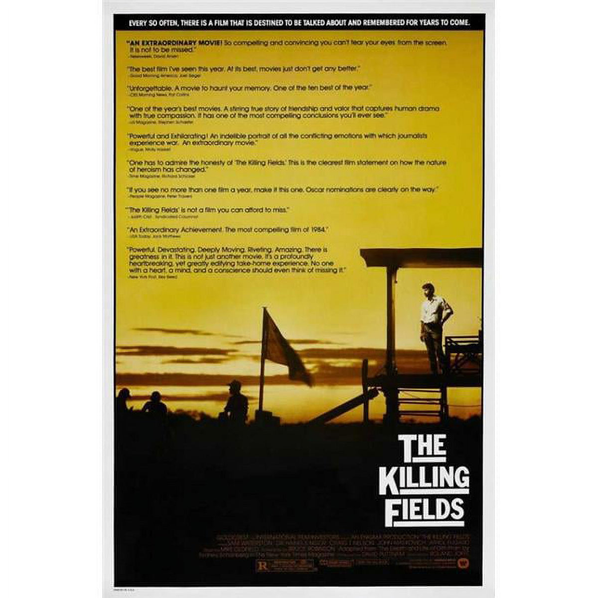 The Killing Fields Movie Poster Print 27x40