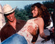 Harry Connick Jr. carrying Sandra Bullock in Hope Floats photo print