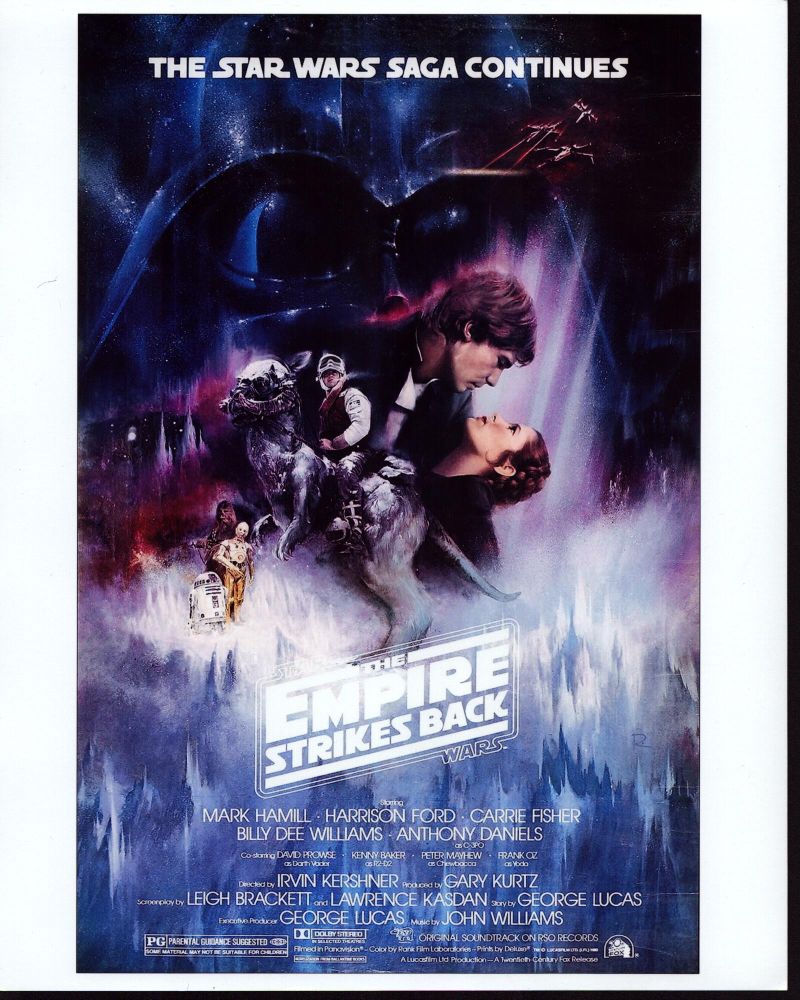 Star Wars: Episode V - The Empire Strikes Back promo poster print