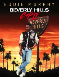 Beverly Hills Cop II Movie Poster - 11x17 print featuring iconic characters.