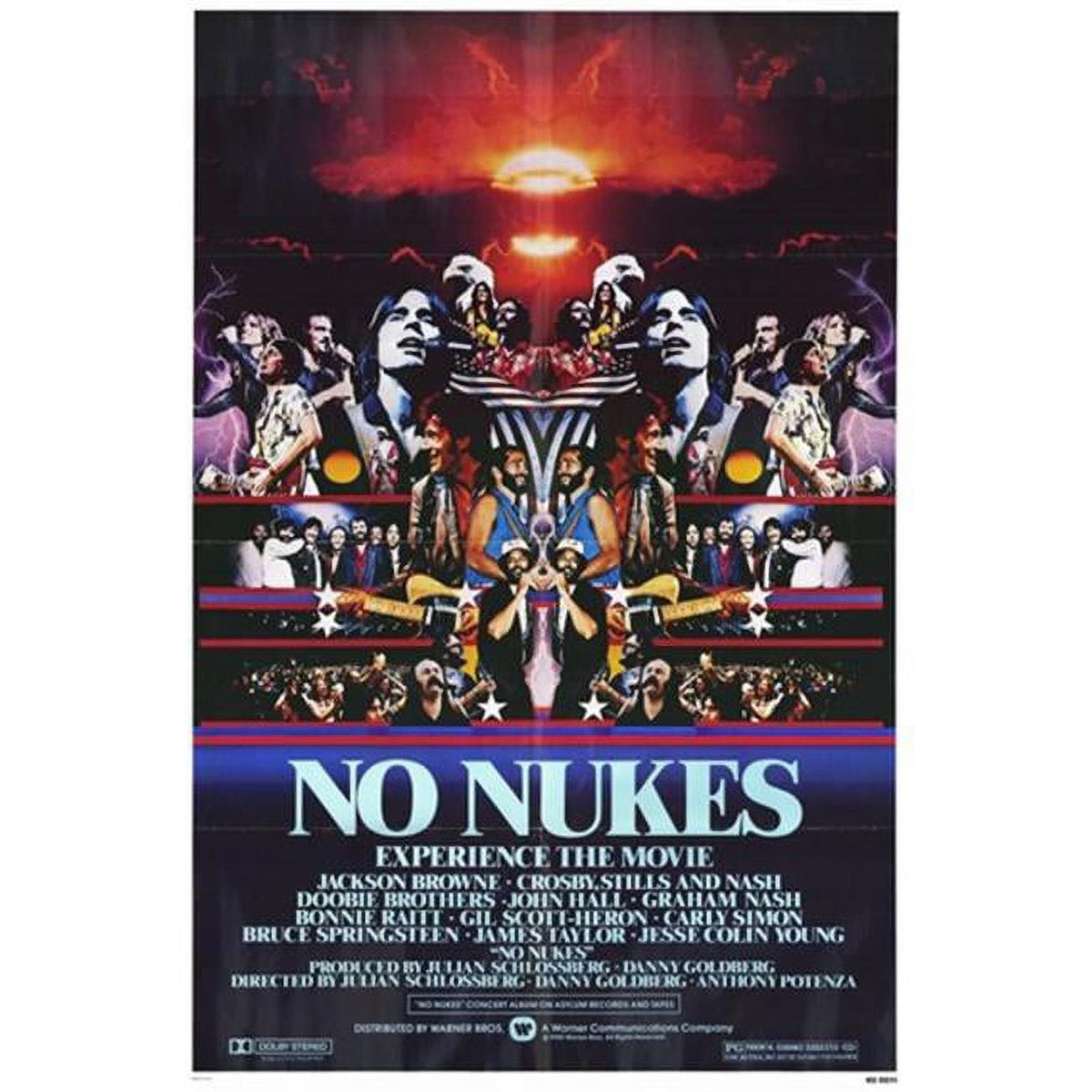 No Nukes Movie Poster - 11x17 size on premium paper