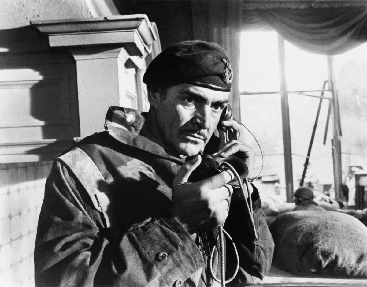 A Bridge Too Far 1977 photo print featuring Sean Connery