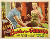 Bride of the Gorilla movie poster print featuring a classic film still.