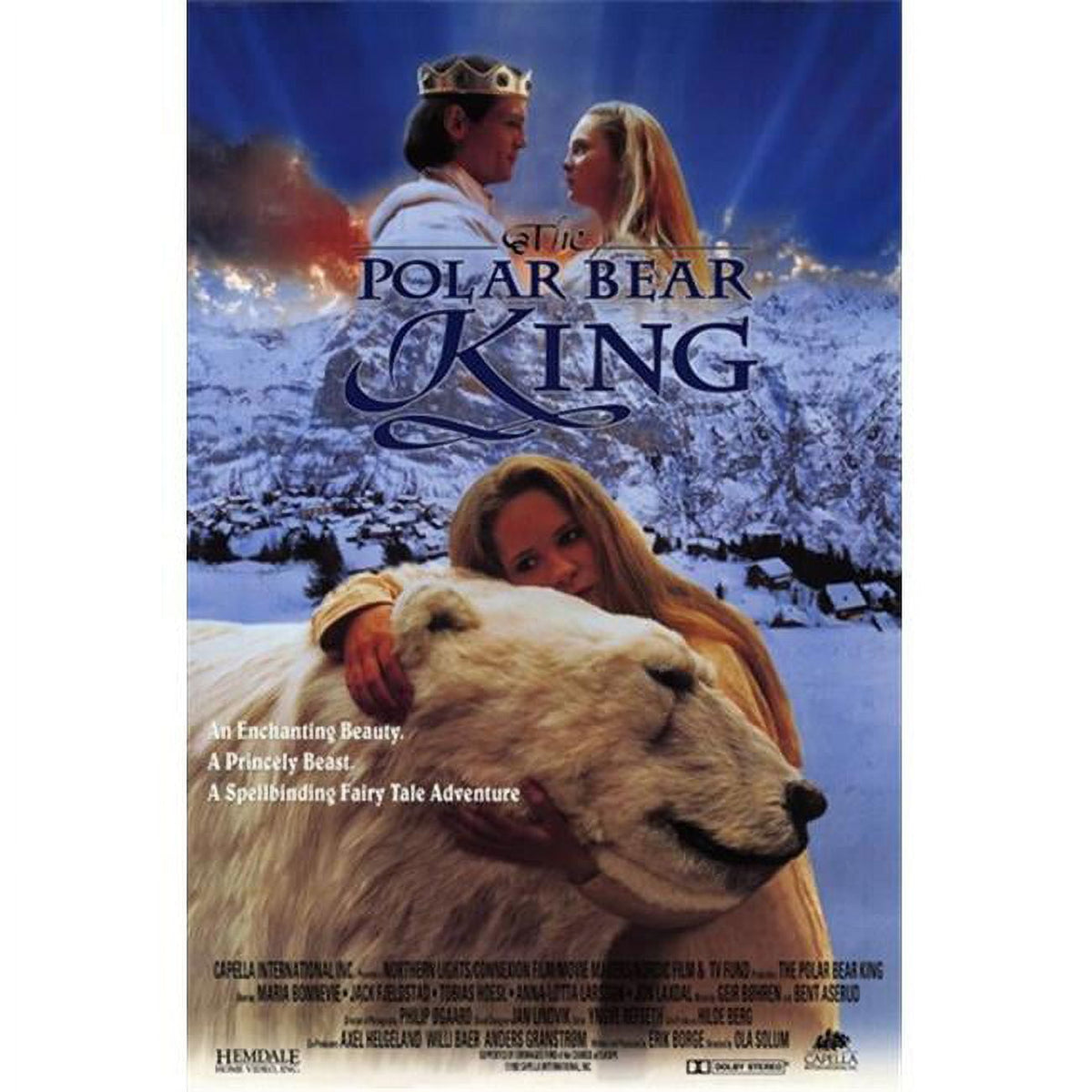 The Polar Bear King movie poster 11x17 print featuring vibrant characters.