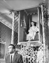 Black and white portrait of the cast from Suddenly Last Summer film