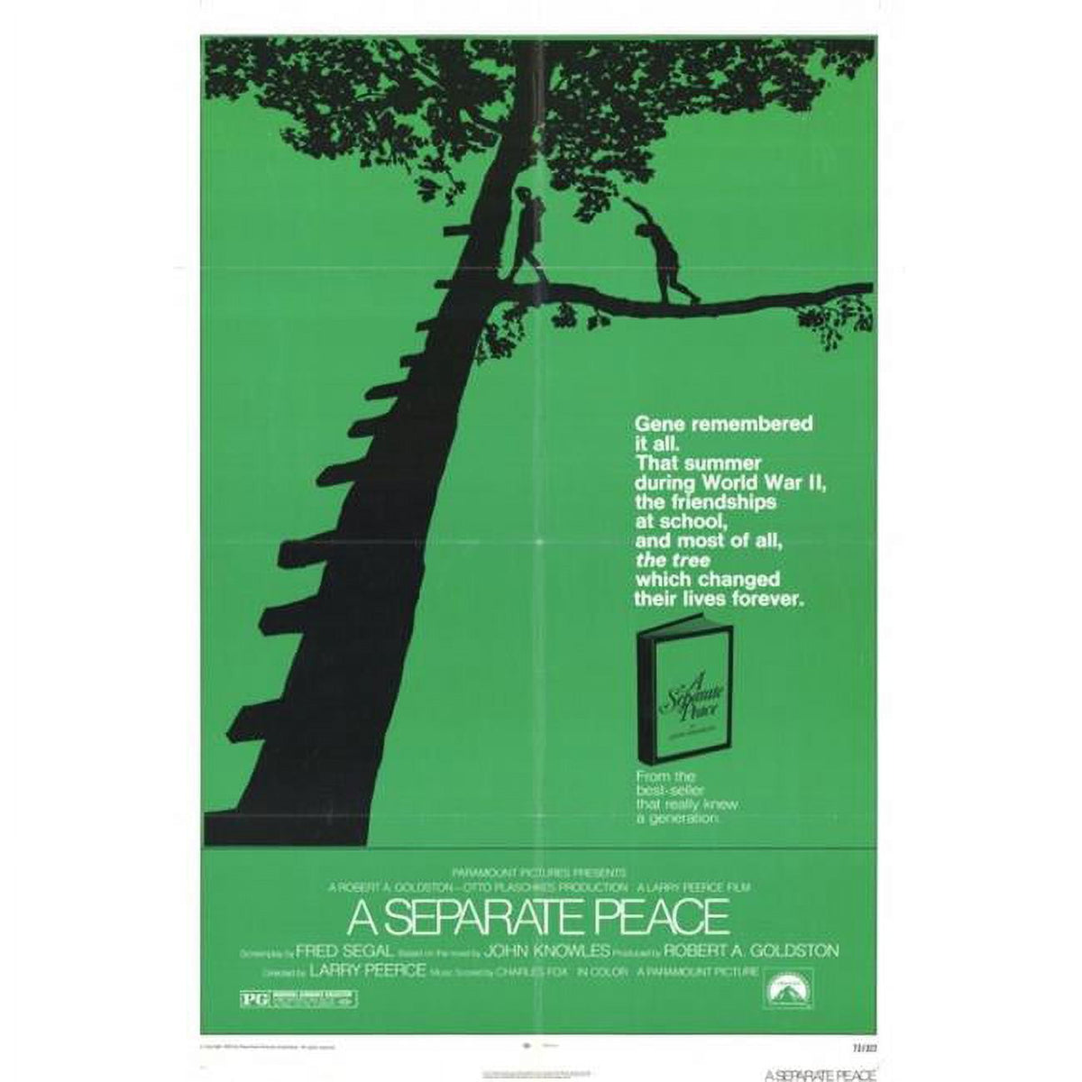 A Separate Peace Movie Poster Print in 27x40 size