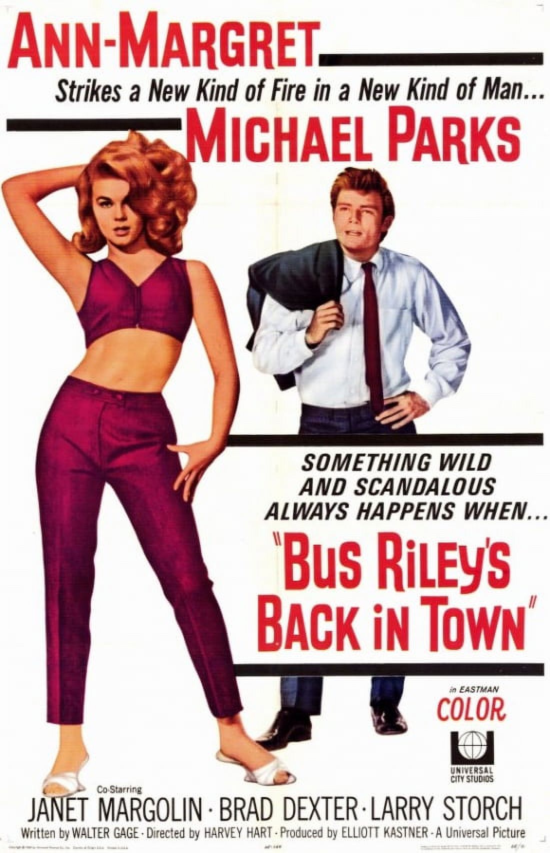 Bus Riley's Back in Town Movie Poster 11x17 size