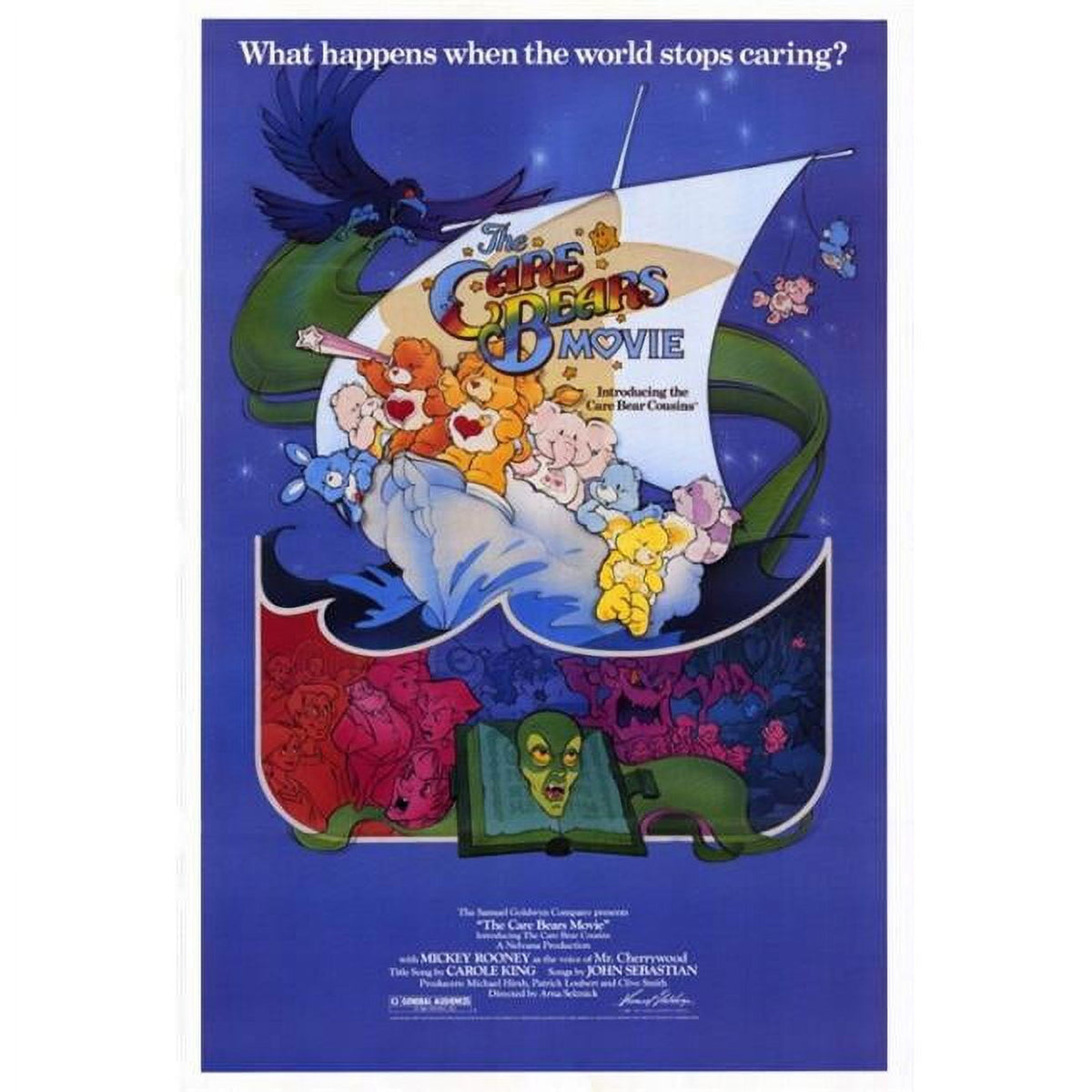 Care Bears Movie Poster Print 27x40 featuring colorful Care Bears characters.