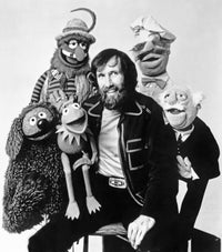 Muppets black and white group portrait photo print