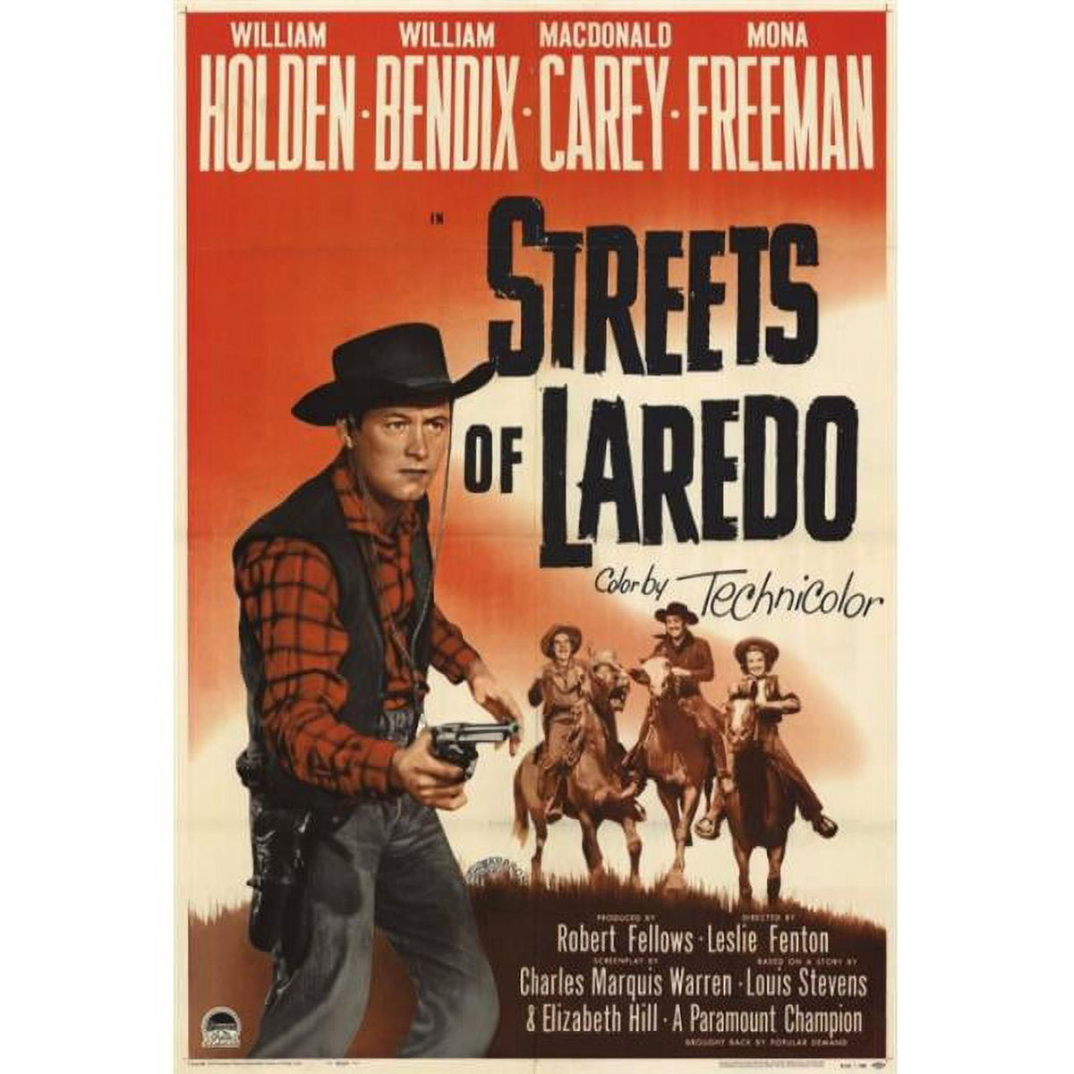 Streets of Laredo Movie Poster Print 27x40