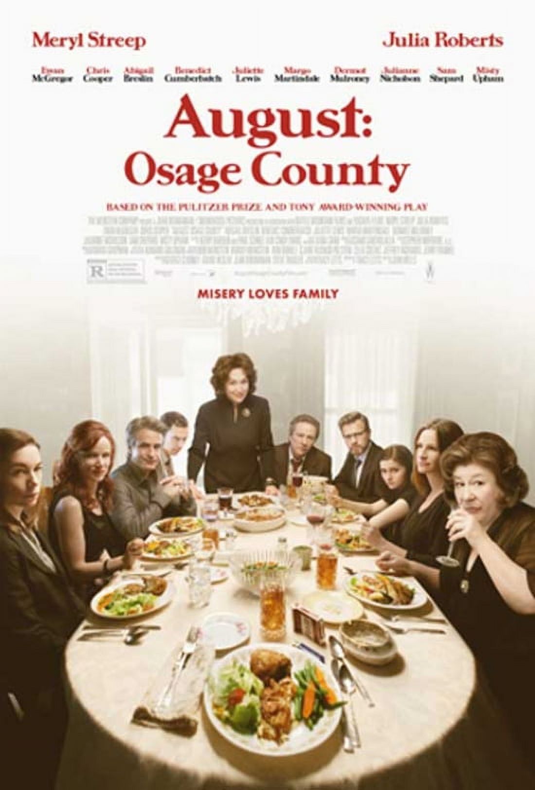 August: Osage County Movie Poster 11x17 print.
