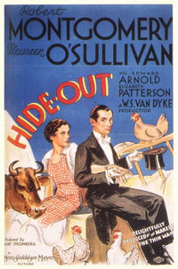 Hide-Out Movie Poster 11x17 print showcasing cinematic art.