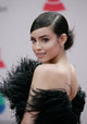 Sofia Carson walking the red carpet at the 18th Annual Latin Grammy Awards in Las Vegas, photo print.