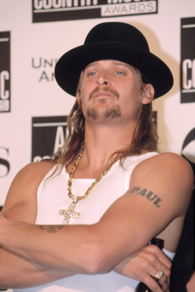 Kid Rock performing at the Academy of Country Music Awards photo print