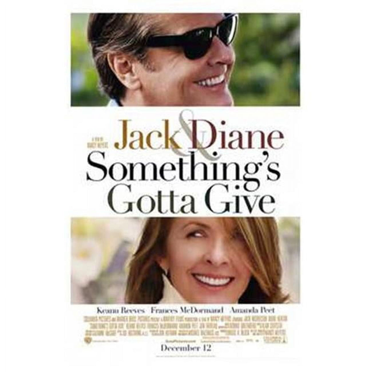 Something's Gotta Give movie poster 11x17 print