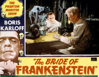 Bride of Frankenstein Fine Art Print showcasing classic horror character.