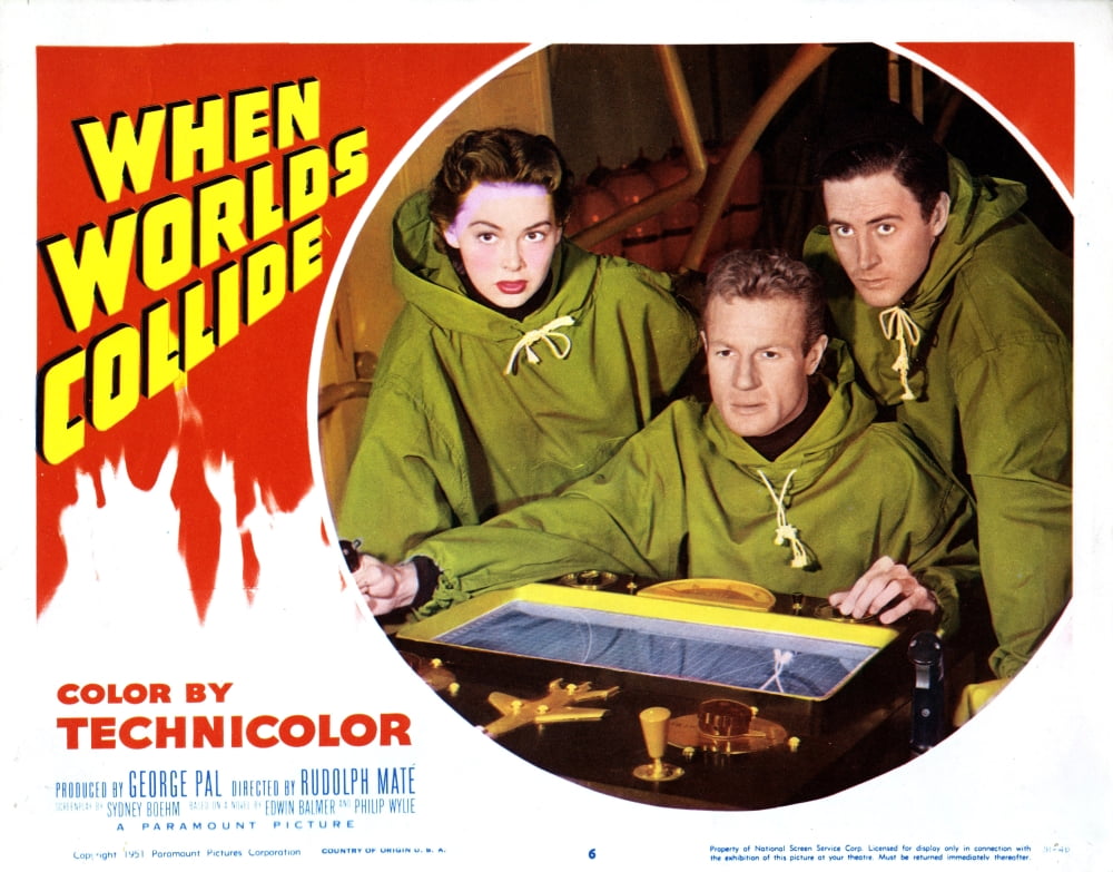 When Worlds Collide Photo Poster Print showcasing cosmic imagery.