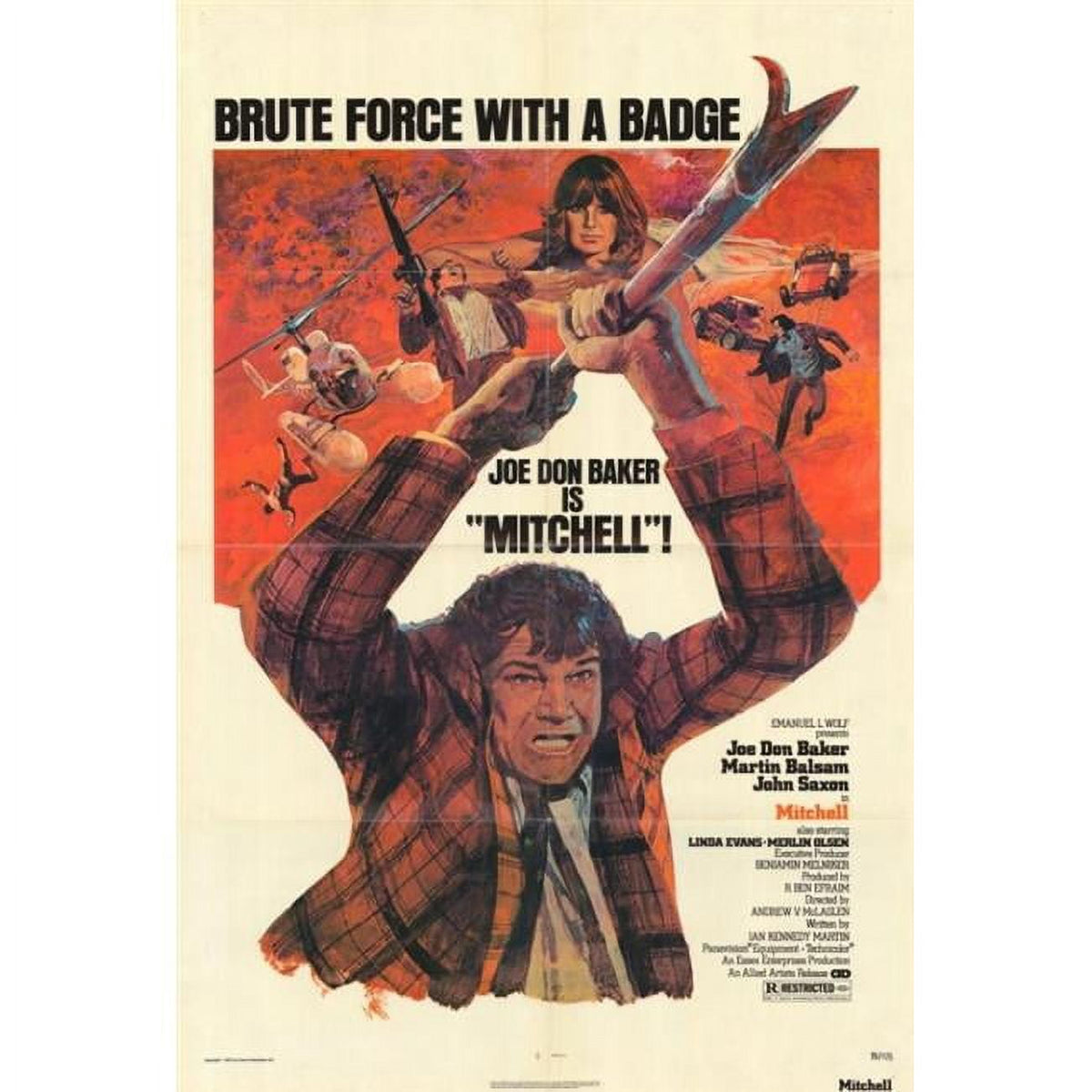 Mitchell Movie Poster Print - 27x40 size, vibrant colors, high-quality poster.