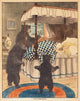 The Three Bears art print by Elizabeth Tyler Wolcott, vintage illustration