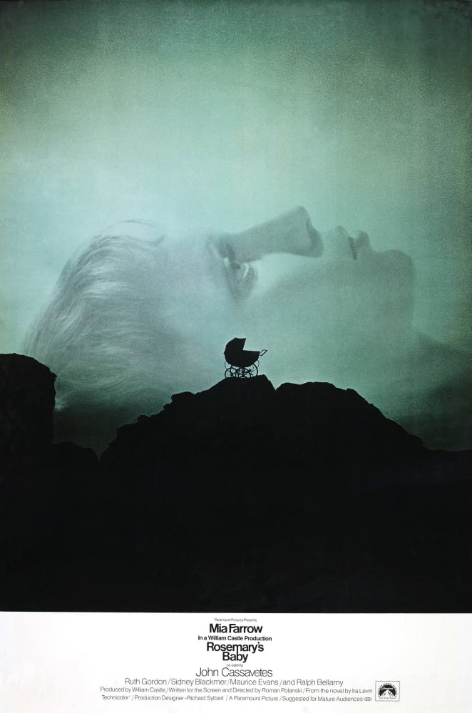 Rosemary's Baby photo print showcasing iconic film imagery.