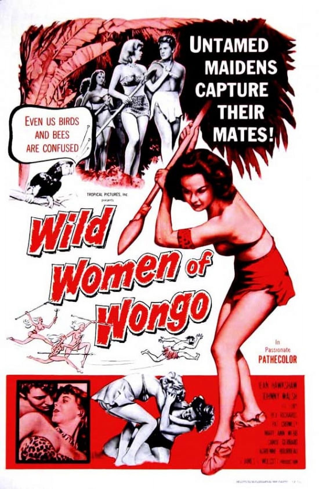 The Wild Women of Wongo Movie Poster 11x17