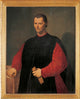 Portrait of Niccolò Machiavelli Poster Print showcasing Renaissance philosophy.
