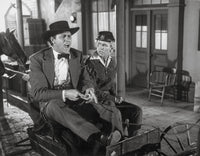 Calamity Jane Singing in Black Suit Photo Print