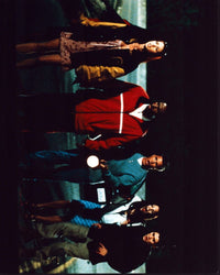 Scary Movie photo print featuring Shannon Elizabeth, Shawn Wayans, Lochlyn Munro, Anna Faris, and Jon Abrahams.