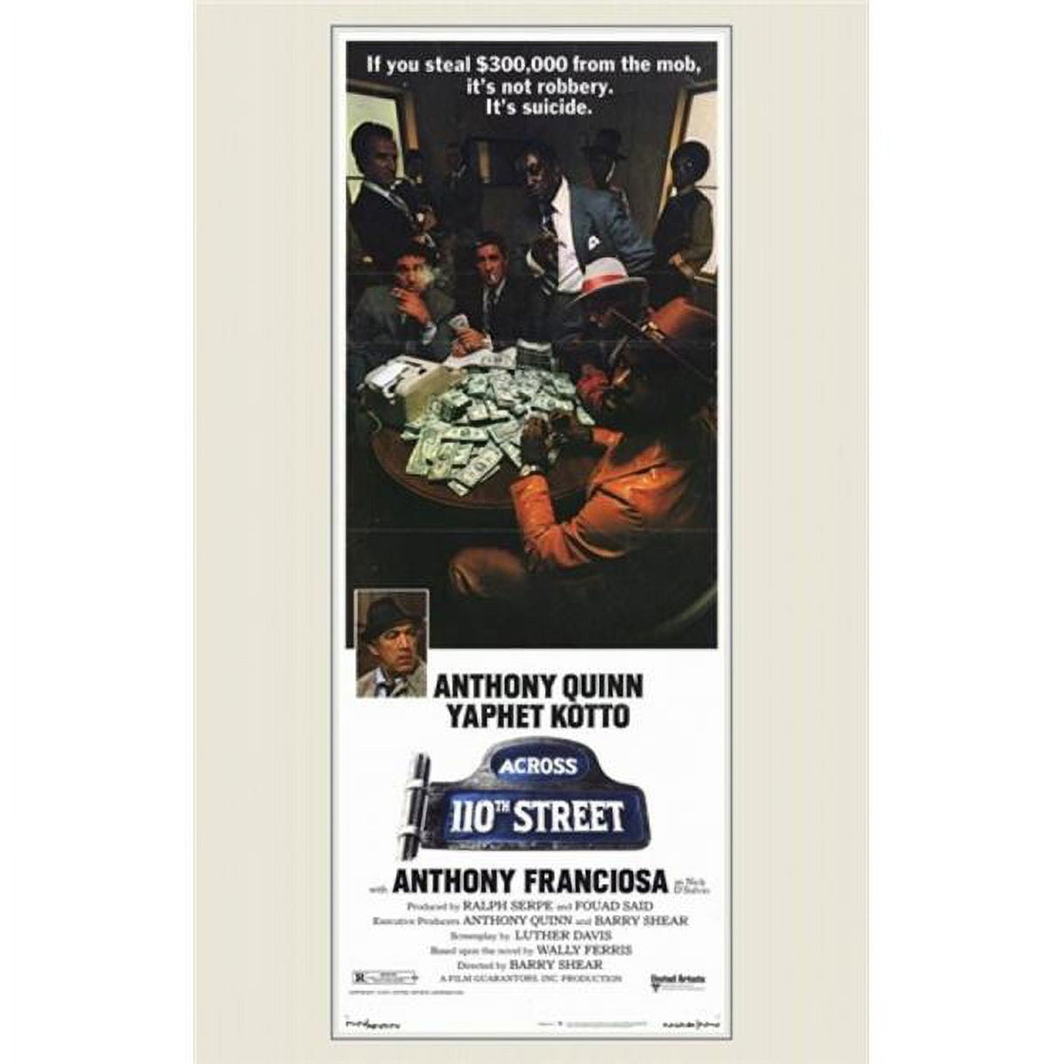 Across 110th Street Movie Poster 11x17 Print