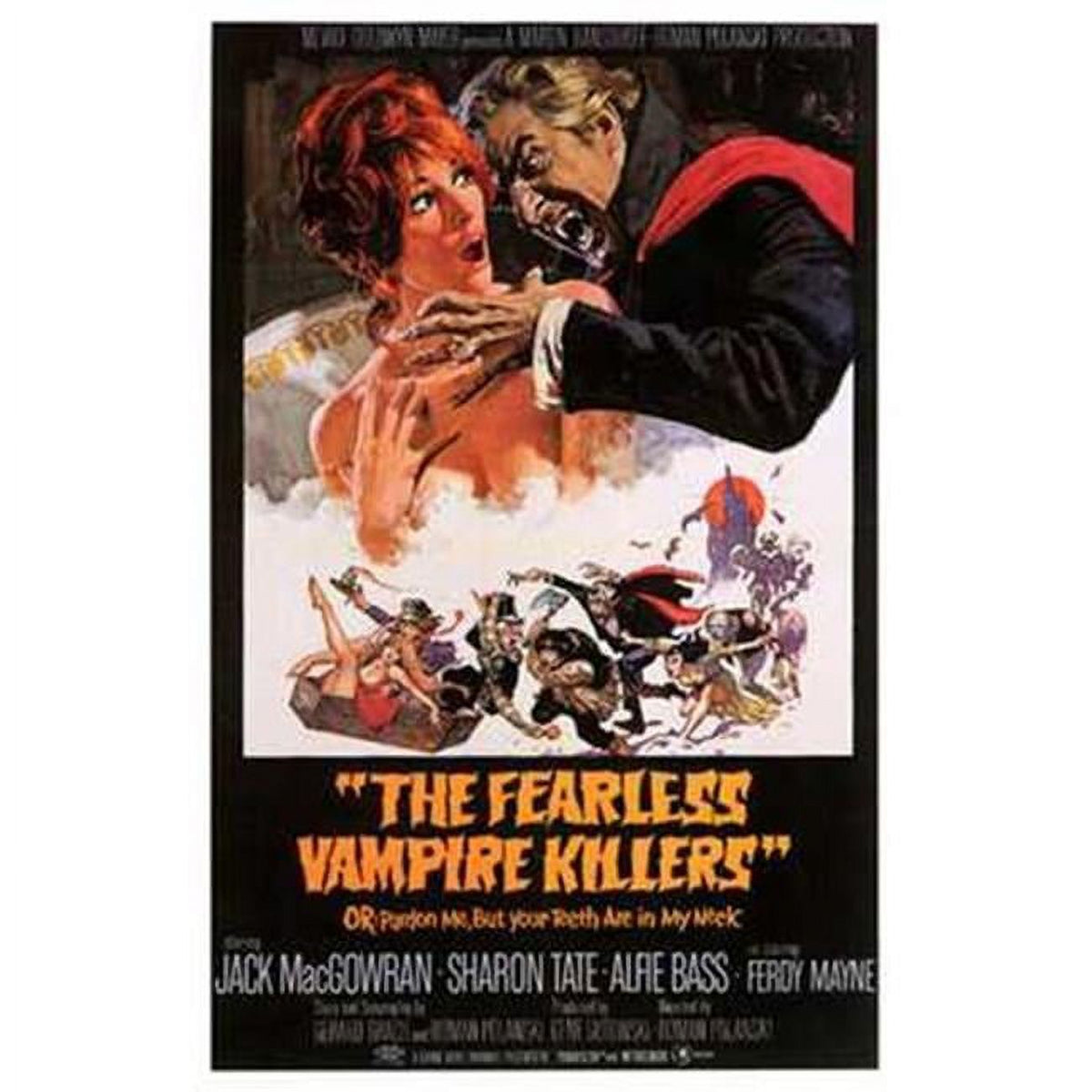 Fearless Vampire Killers Movie Poster - 11x17 print featuring classic horror-comedy imagery.
