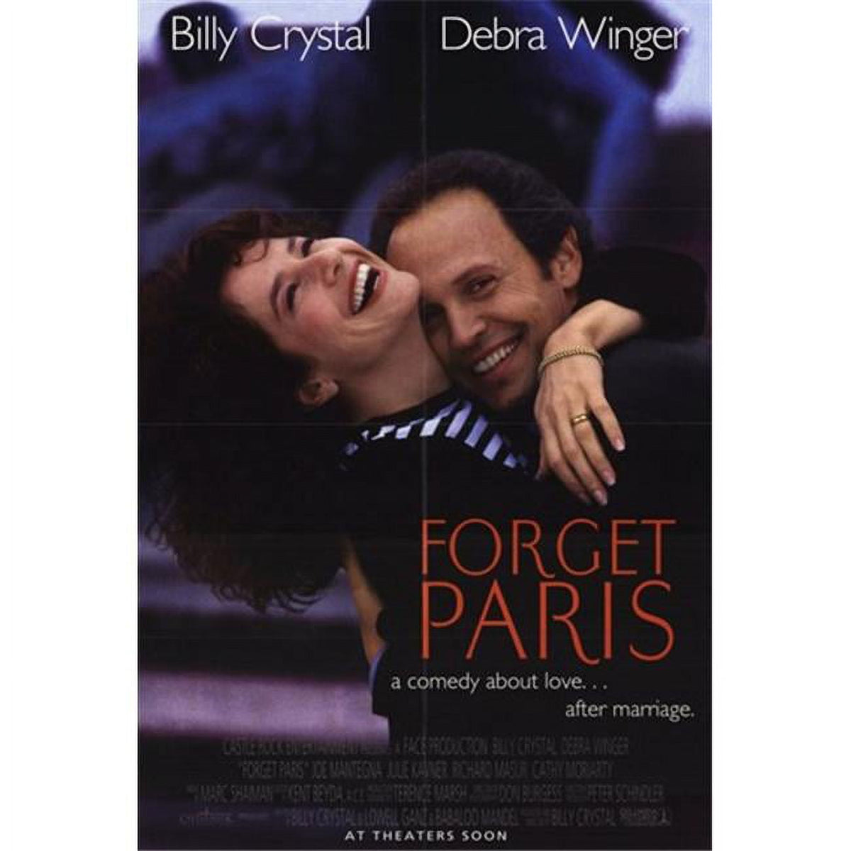 Forget Paris Movie Poster 11x17 print showcasing romantic film art.