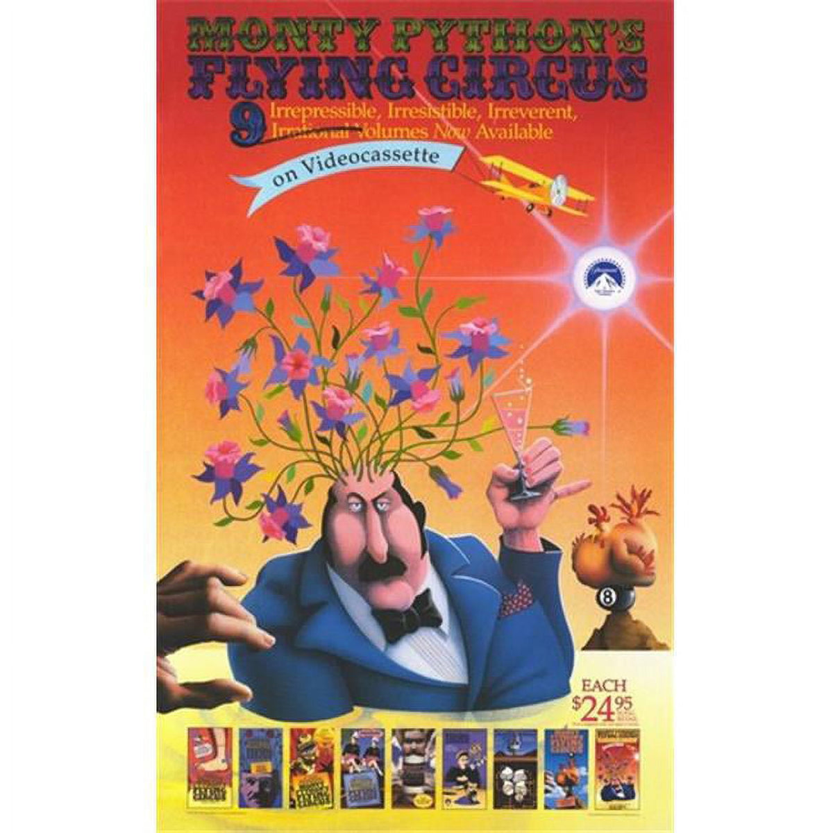 Monty Python's Flying Circus Movie Poster 11x17 print.
