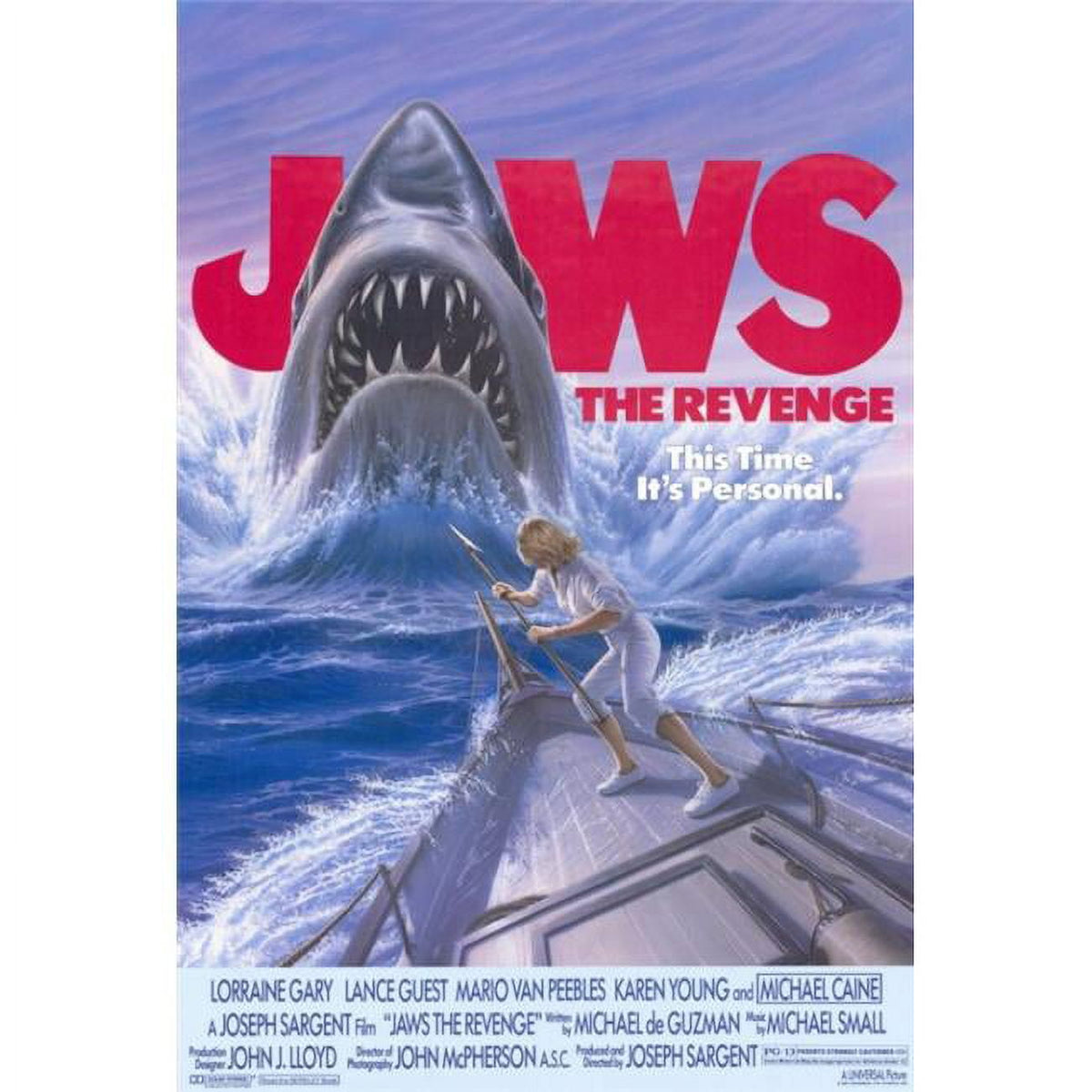 Jaws: The Revenge Movie Poster Print - 27 x 40 inches