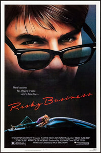 Risky Business Fine Art Poster Print - Vintage Movie Decor