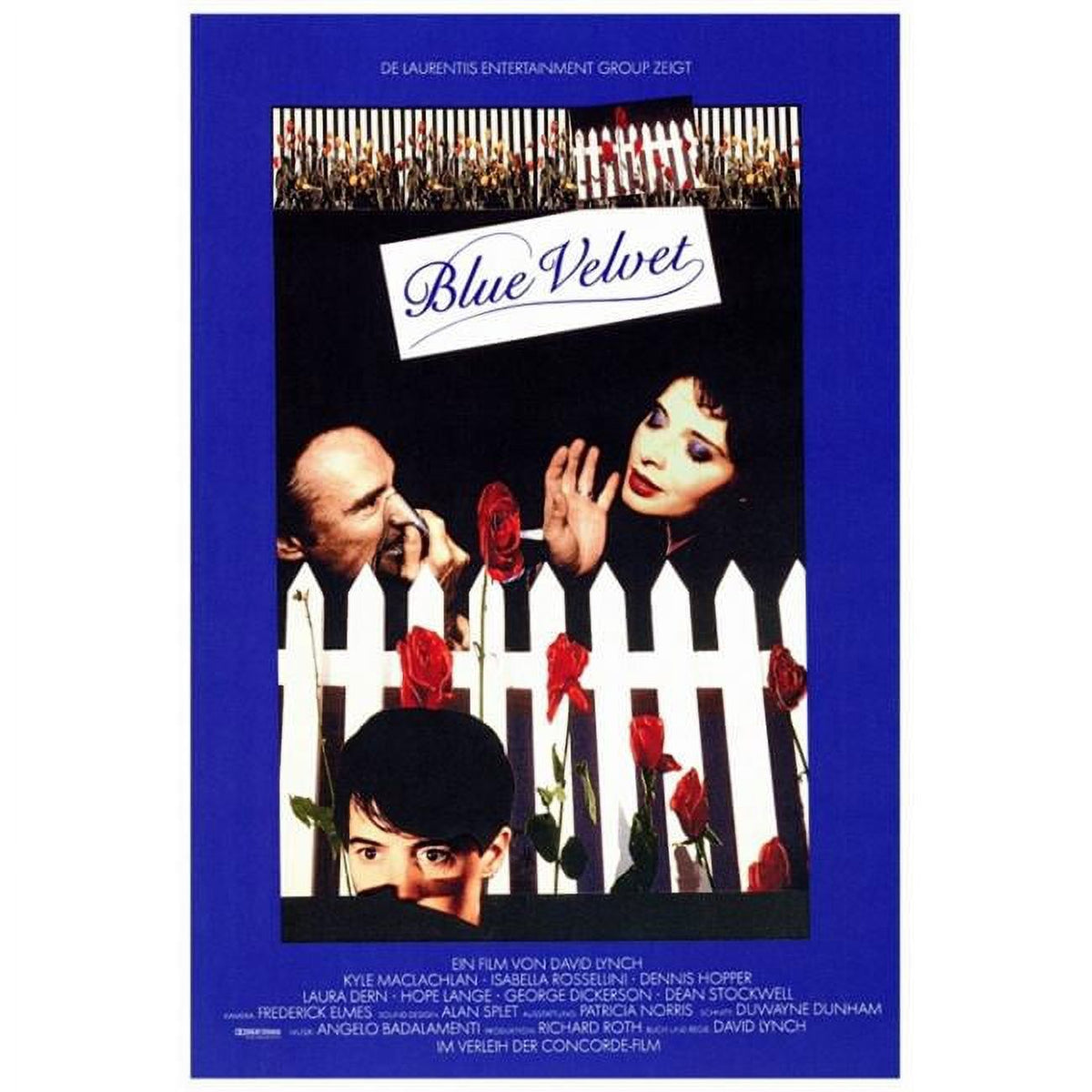 Blue Velvet Movie Poster Print - 27x40 inch size