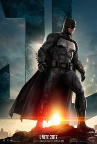 Justice League Movie Poster 27x40 featuring iconic superheroes