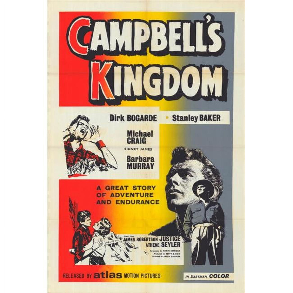 Campbell's Kingdom Movie Poster Print 27x40