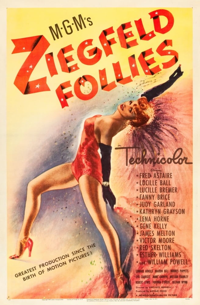 Ziegfeld Follies 1946 Movie Masterprint Poster Print