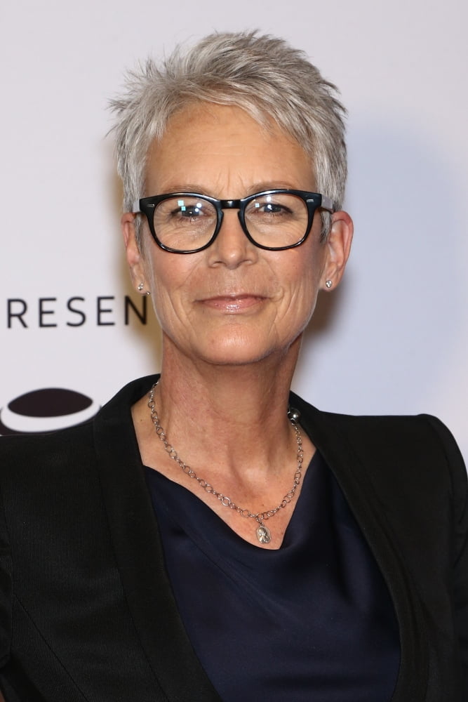 Jamie Lee Curtis at Hondros Premiere - Celebrity Photo Print