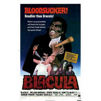 Blacula Movie Poster 11 x 17 - Vintage Horror Film Art