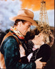 John Wayne and Martha Scott in In Old Oklahoma photo print