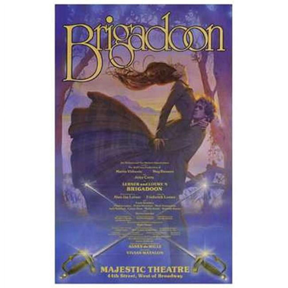 Brigadoon Broadway Musical Movie Poster 11x17 print