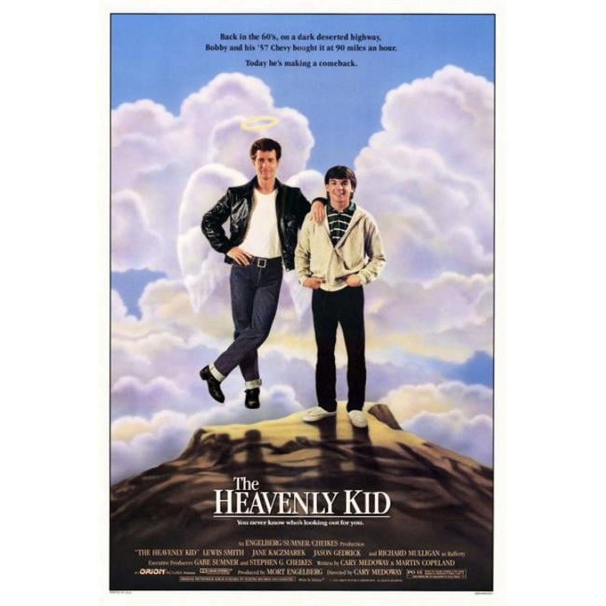 The Heavenly Kid Movie Poster Print 27x40