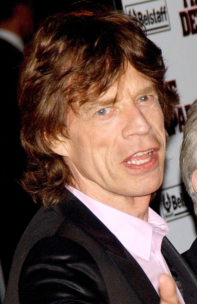 Mick Jagger arriving at The Departed premiere at Ziegfeld Theatre, New York, September 26, 2006 - Photo by Kristin Callahan.