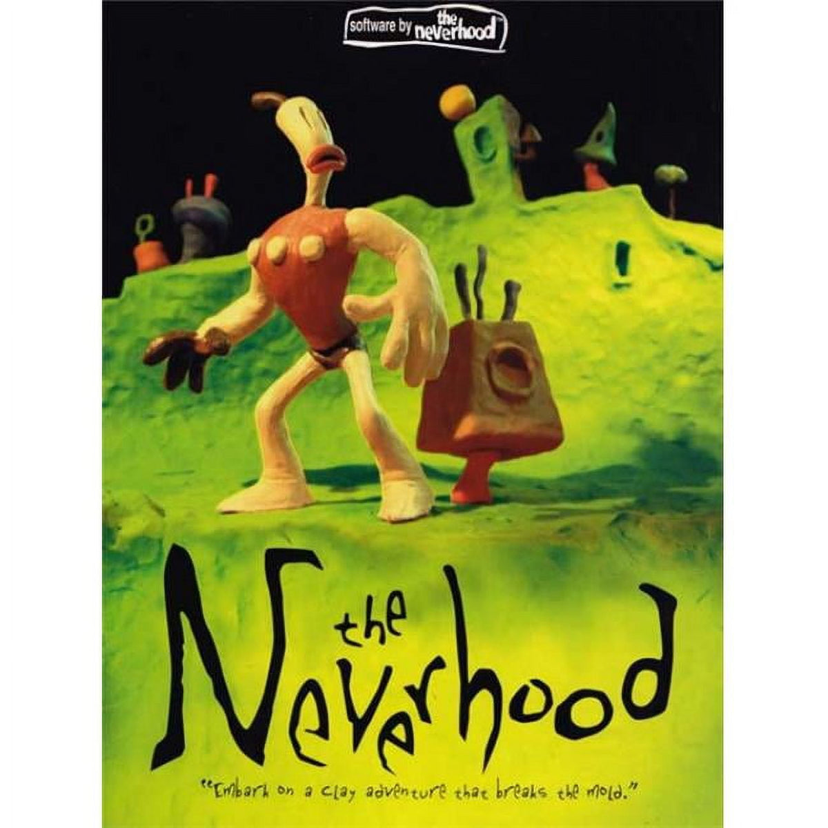 The Neverhood Movie Poster Print (27 x 40) featuring whimsical animation.